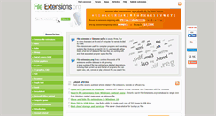 Desktop Screenshot of file-extensions.org